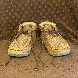 Twisted work boots, size 9T